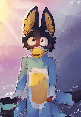 Half body + Simple Background