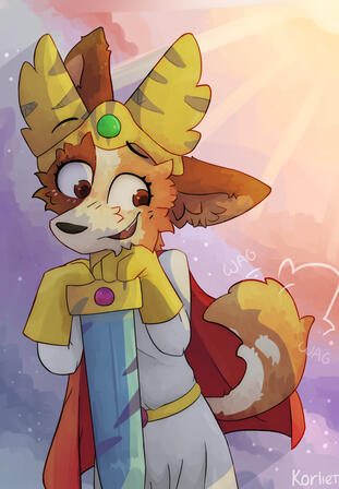 Half body + Simple Background